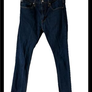 Levi’s 512 Jeans Sz 34x32 Men’s  Dark Blue Jeans Zipper Up 5 Pockets,